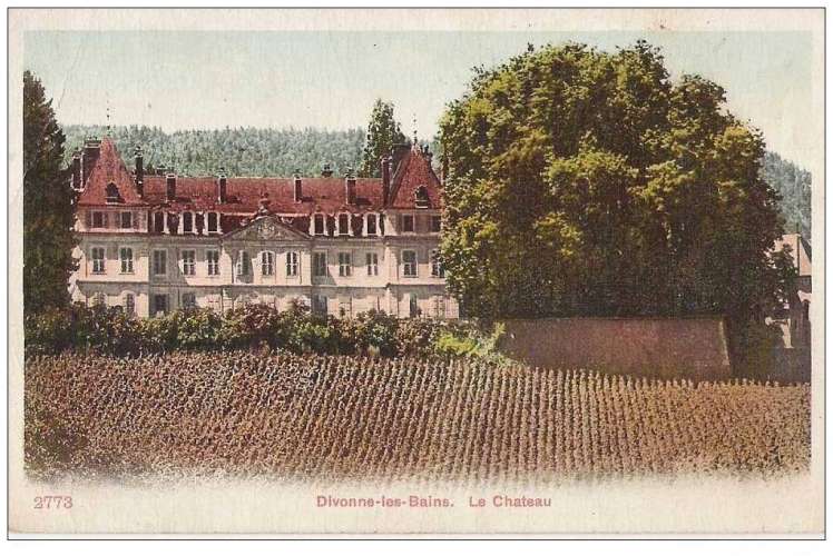 01 DIVONNE LES BAINS - LE CHÂTEAU