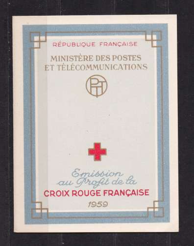 FRANCE  Y/T  Carnet n° C 2008   oblitéré   1959