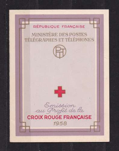 FRANCE  Y/T Carnet  n° C 2007   neuf **   1958