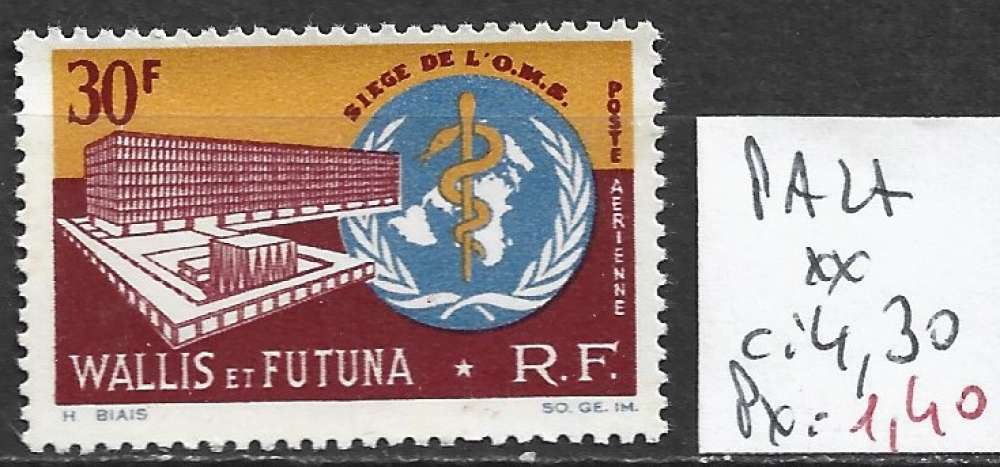 WALLIS ET FUTUNA PA 27 ** côte 4.30 € 