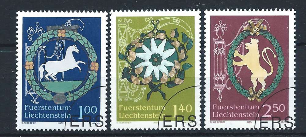 Liechtenstein N°1318/20 Obl (FU) 2005 - Enseignes d'auberges