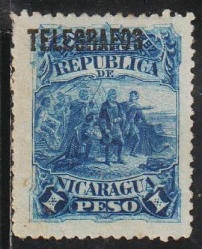 NICARAGUA Télégraphe -  Y&T N° 18*