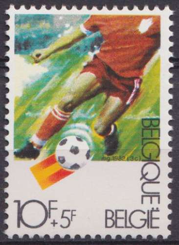 Belgique 1982 Y&T 2041 neuf ** - Footballeur 