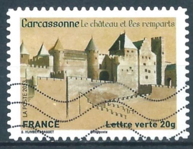 France - Auto-adhésifs - Y&T 0870 (o) - Patrimoine de France -