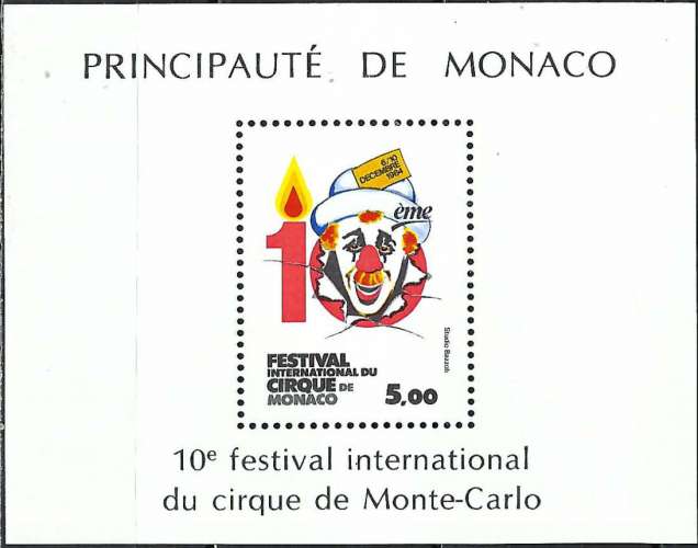 Monaco - 1984 - Y & T n° 29 Blocs & feuillets - MNH