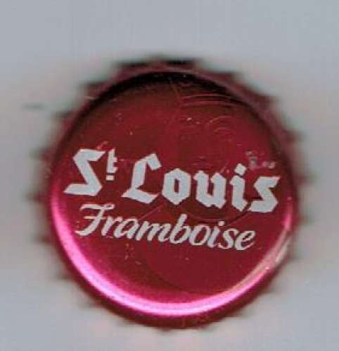 BELGIQUE - CAPSULE DE BIÈRE SAINT LOUIS FRAMBOISE.