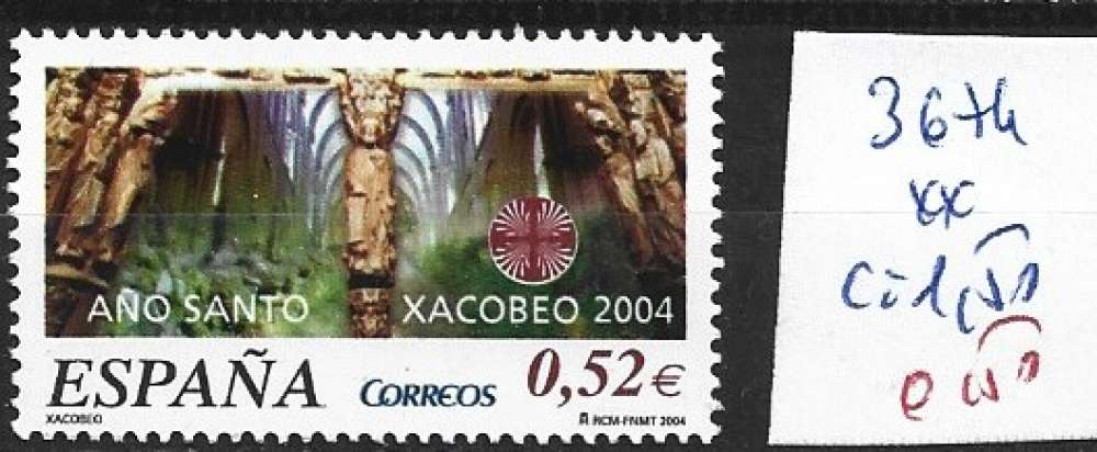 ESPAGNE 3674 ** côte 1.50 € 