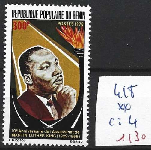 BENIN 418 ** côte 4 € 