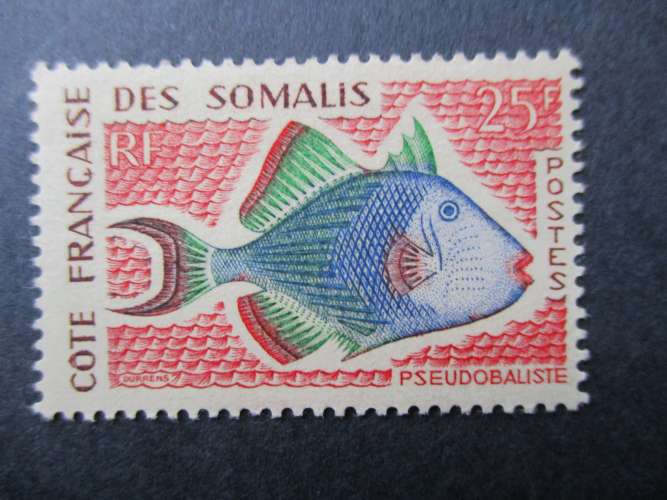 Cote des Somalis y & t  300 * 1959