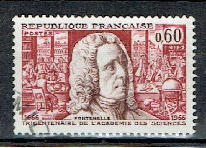 FRANCE 1966 - YT 1487 OBLITÉRÉ.