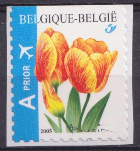 Belgique 2005 Y&T 3391 neuf ** - Fleurs - Tulipes 