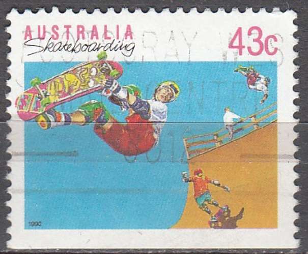 Australia 1990 Michel 1223D O Cote (2005) 0.70 € Skateboard 