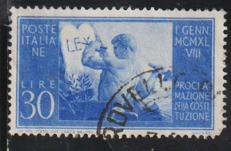 ITALIE 1948 -  Y&T N° 517