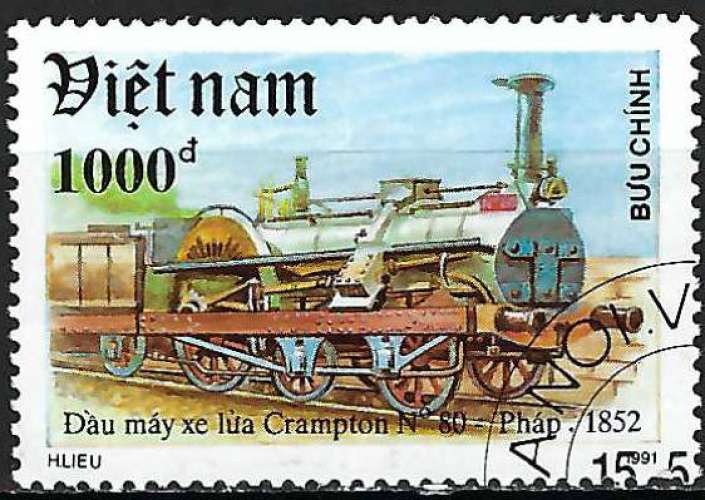 Vietnam - 1991 - Y & T n° 1212 - O. (2