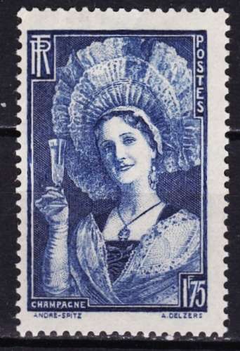 France - Année 1938 - Y& T N° 388*