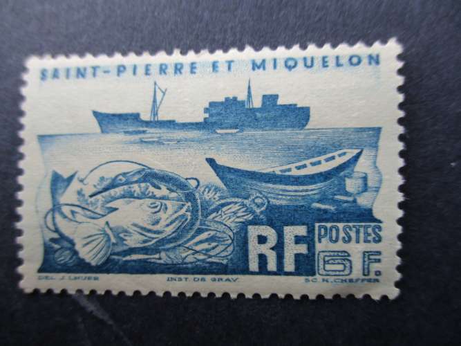 Saint Pierre & Miquelon y & t 339 * 1947