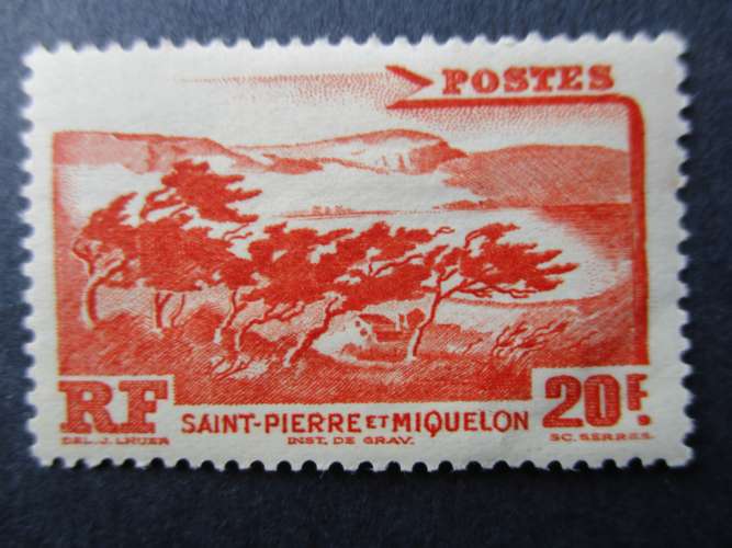 Saint Pierre & Miquelon y & t 342 * 1947