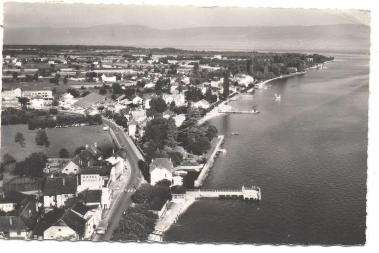 cpsm  74 Amphion-les Bains Côte du Léman