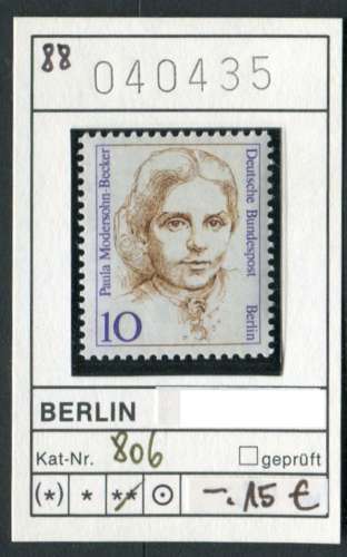 Berlin 1988 - Michel 806 - ** neuf mnh -  