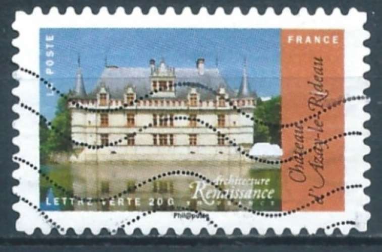 France - Auto-adhésifs - Y&T 1116 (o) - Châteaux - 