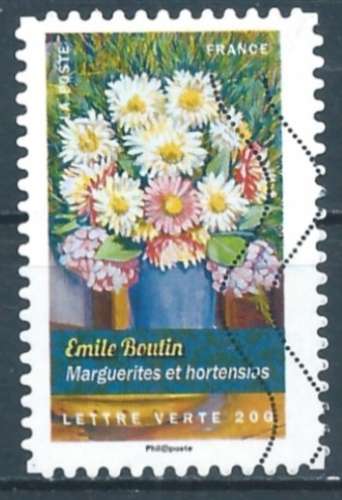 France - Auto-adhésifs - Y&T 1124 (o) - Bouquets de fleurs - 