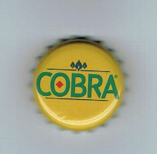 INDE  -  CAPSULE DE BIÈRE COBRA PREMIUM LAGER BEER 1989.