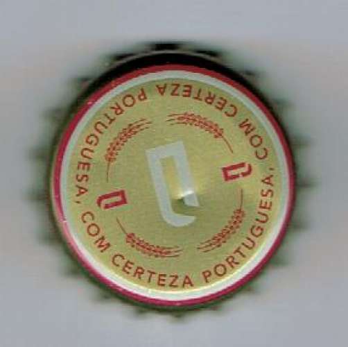 PORTUGAL - CAPSULE BIÈRE BLONDE QUINAS PREMIUM LAGER.