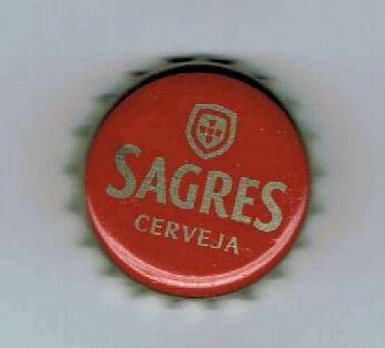 PORTUGAL - CAPSULE BIÈRE BEER SAGRES ROUGE..