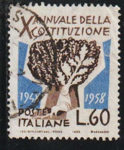 ITALIE 1958 -  Y&T N° 757