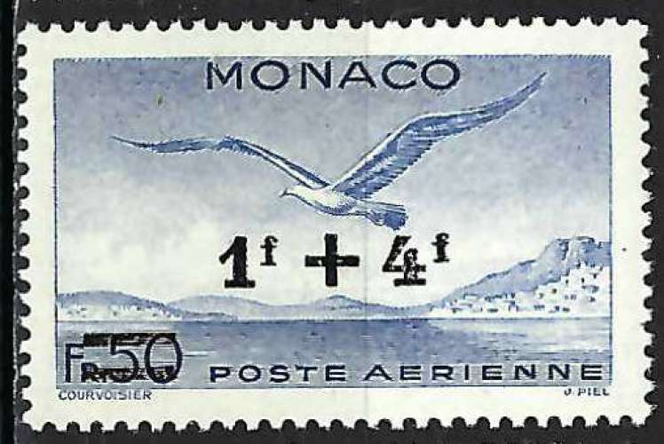 Monaco - 1945 - Y & T n° 11 Poste aérienne - MNH