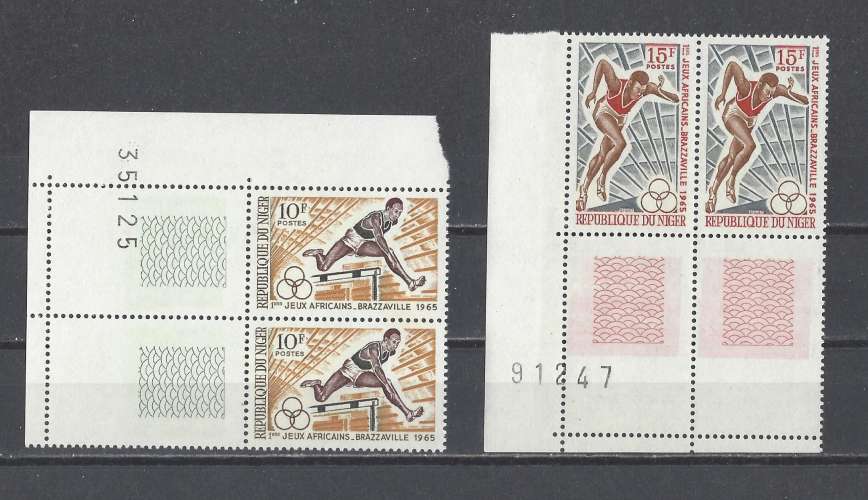 NIGER  Y/T   n° 165/168    neuf **   1965