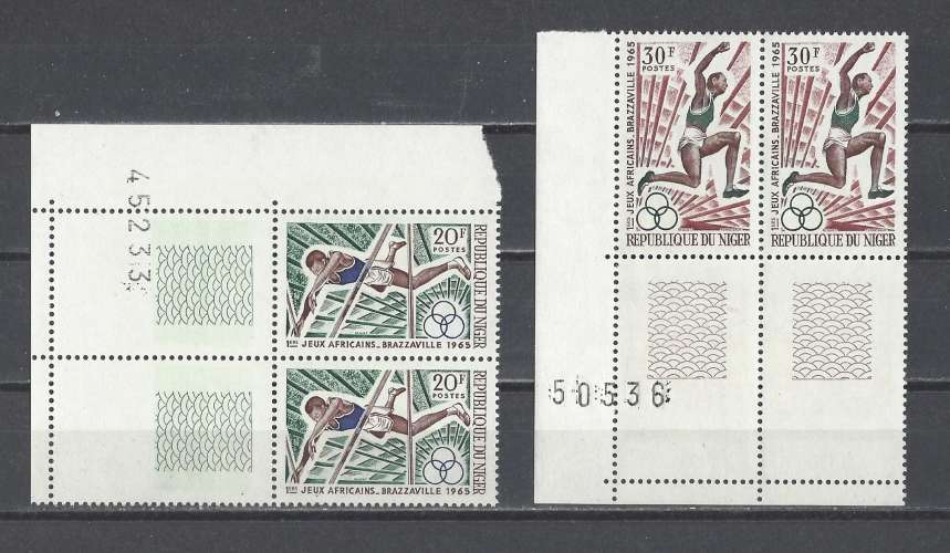 NIGER  Y/T   n° 165/168    neuf **   1965