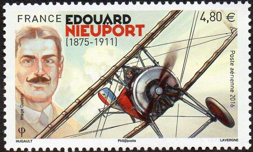 France n° PA 80 ** Poste aérienne - Edouard Nieuport 