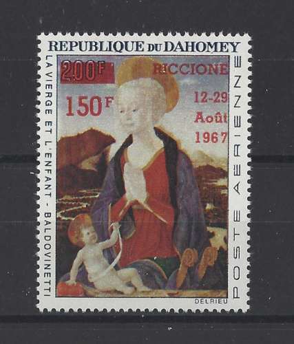 DAHOMEY  Y/T   PA n° 63   neuf **   1967