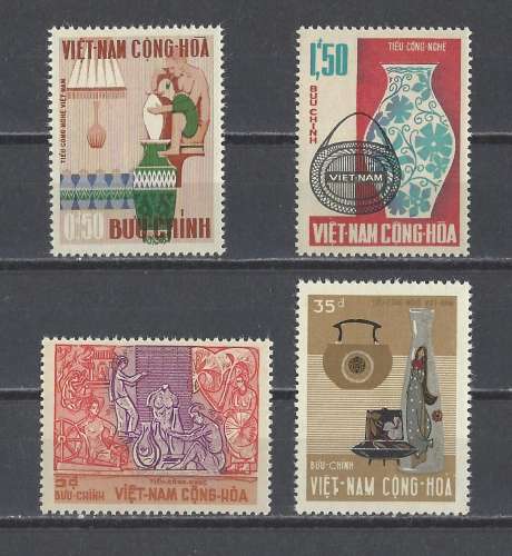 VIETNAM DU SUD  Y/T  n° 314/317   neuf **   1967