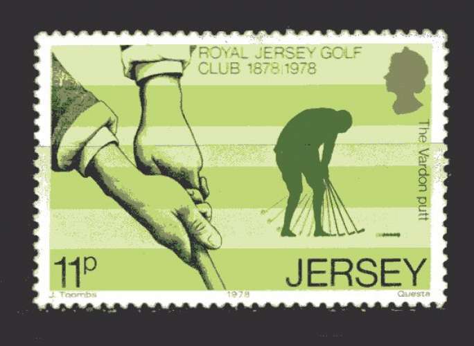 JERSEY 1978 CENTENAIRE DU ROYAL GOLF  NEUF** 