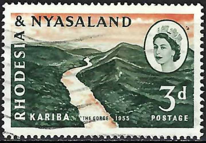 Rhodésie-Nyassaland - 1960 - Y & T n° 33 - O.