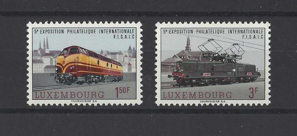 LUXEMBOURG  Y/T   n° 686/687    neuf **   1966