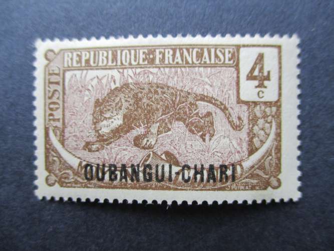 Oubangui Chari  y & t 27 * 1922