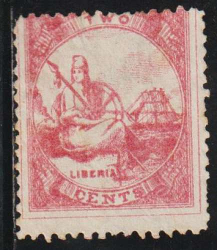 LIBERIA 1880 -  Y&T N° 11