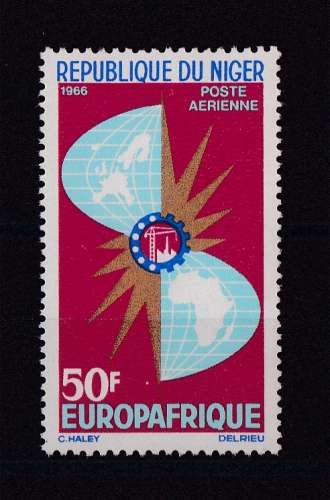 NIGER  Y/T   PA n° 62   neuf **   1966