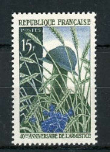 Année 1958 : Y. & T. N° 1179 **