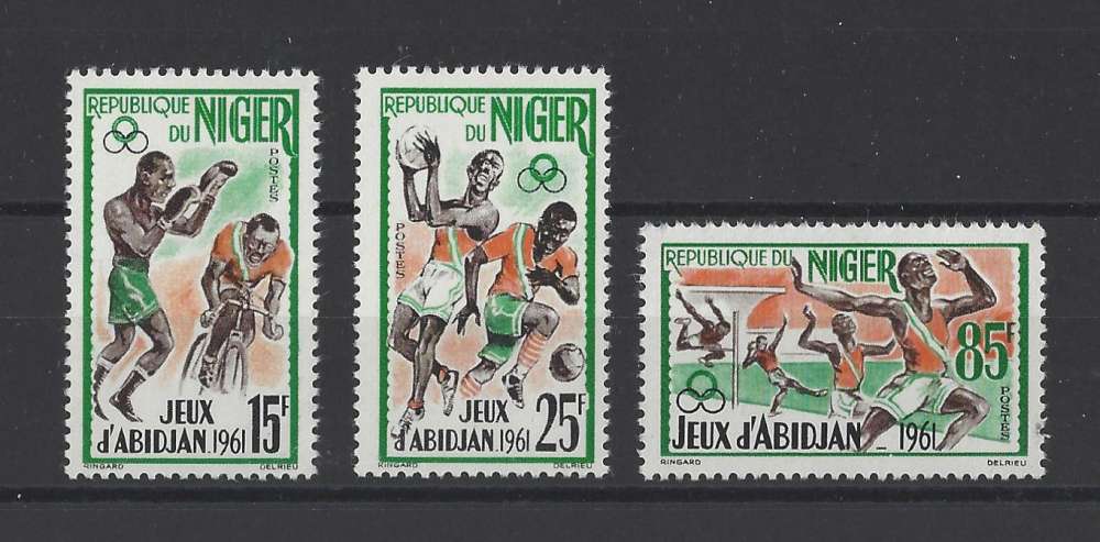 NIGER  Y/T  n° 114/116   neuf **  1962