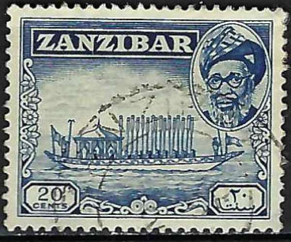 Zanzibar - 1957 - Y & T n° 229 - O.