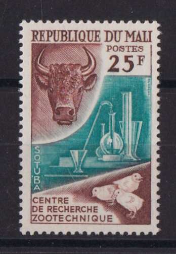 MALI  Y/T   n° 44   neuf **   1963