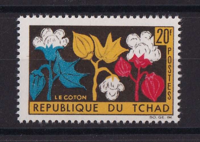 TCHAD  Y/T   n°99   neuf **   1964