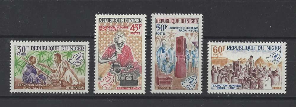 NIGER  Y/T   n° 169/172   neuf **    1965