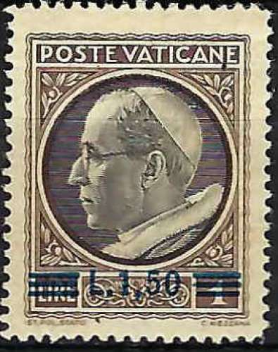 Vatican - 1946 - Y & T n° 123 - MH