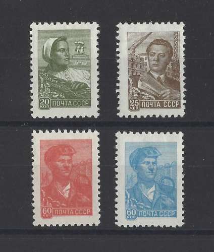 RUSSIE  Y/T   n° 2090A/2090D    neuf *    1958