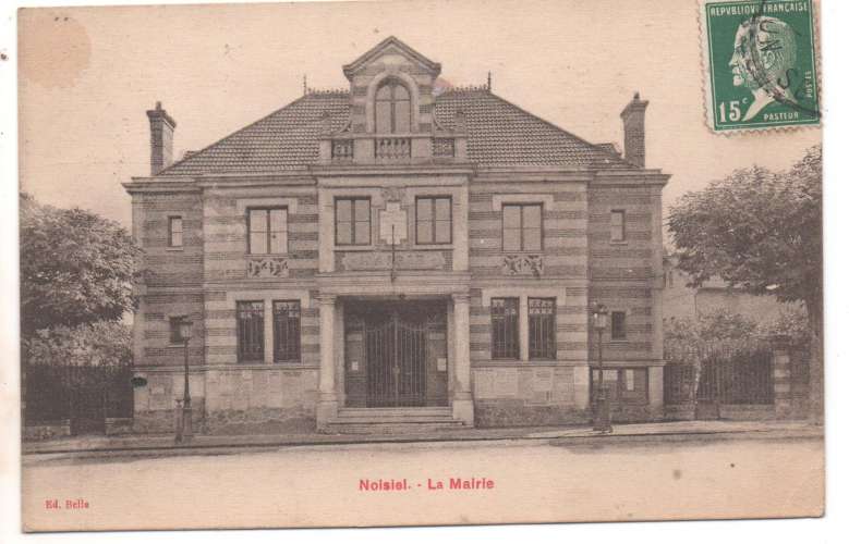 cpa 77 Noisiel La Mairie